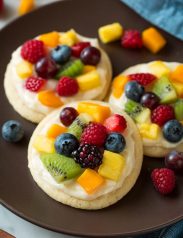 Fruit Pizza With Cream Cheese Frosting Cooking Classy
