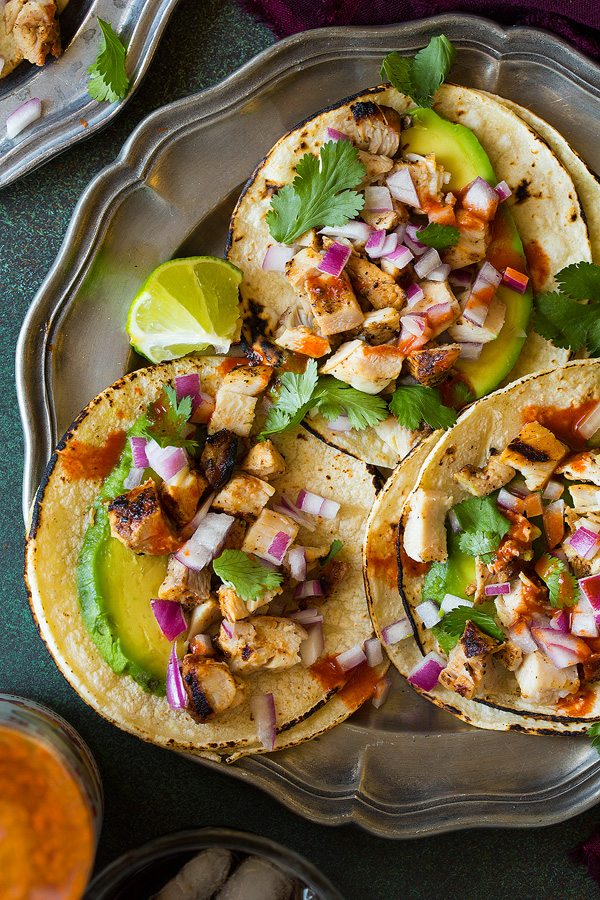 bunker stille politiker Grilled Chicken Street Tacos - Cooking Classy