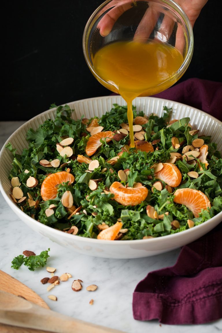 Kale Orange Salad (with Orange Balsamic Dressing) Cooking Classy