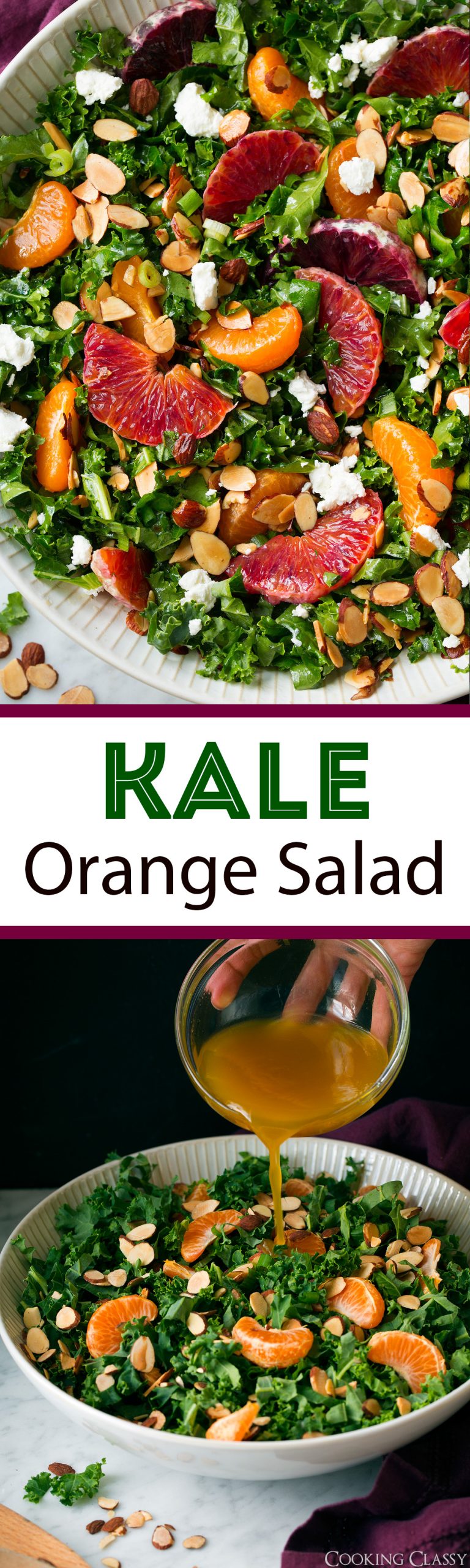 Kale Orange Salad Cooking Classy