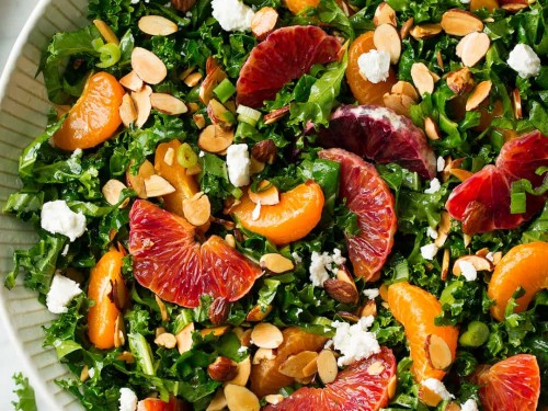 orange juice dressing for kale salad Kale Salad with Orange and Fennel Fresh & Vegan Freistyle