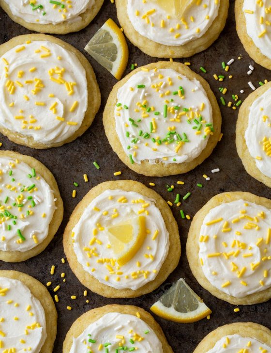 Glazed Lemon Sour Cream Cookies Cooking Classy