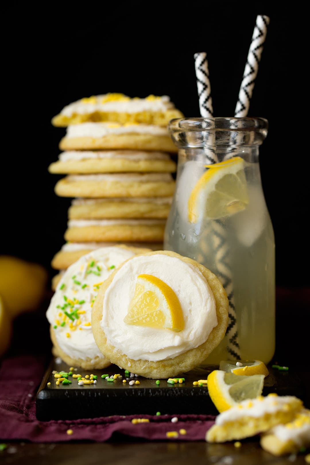 Chewy Lemonade Sugar Cookies