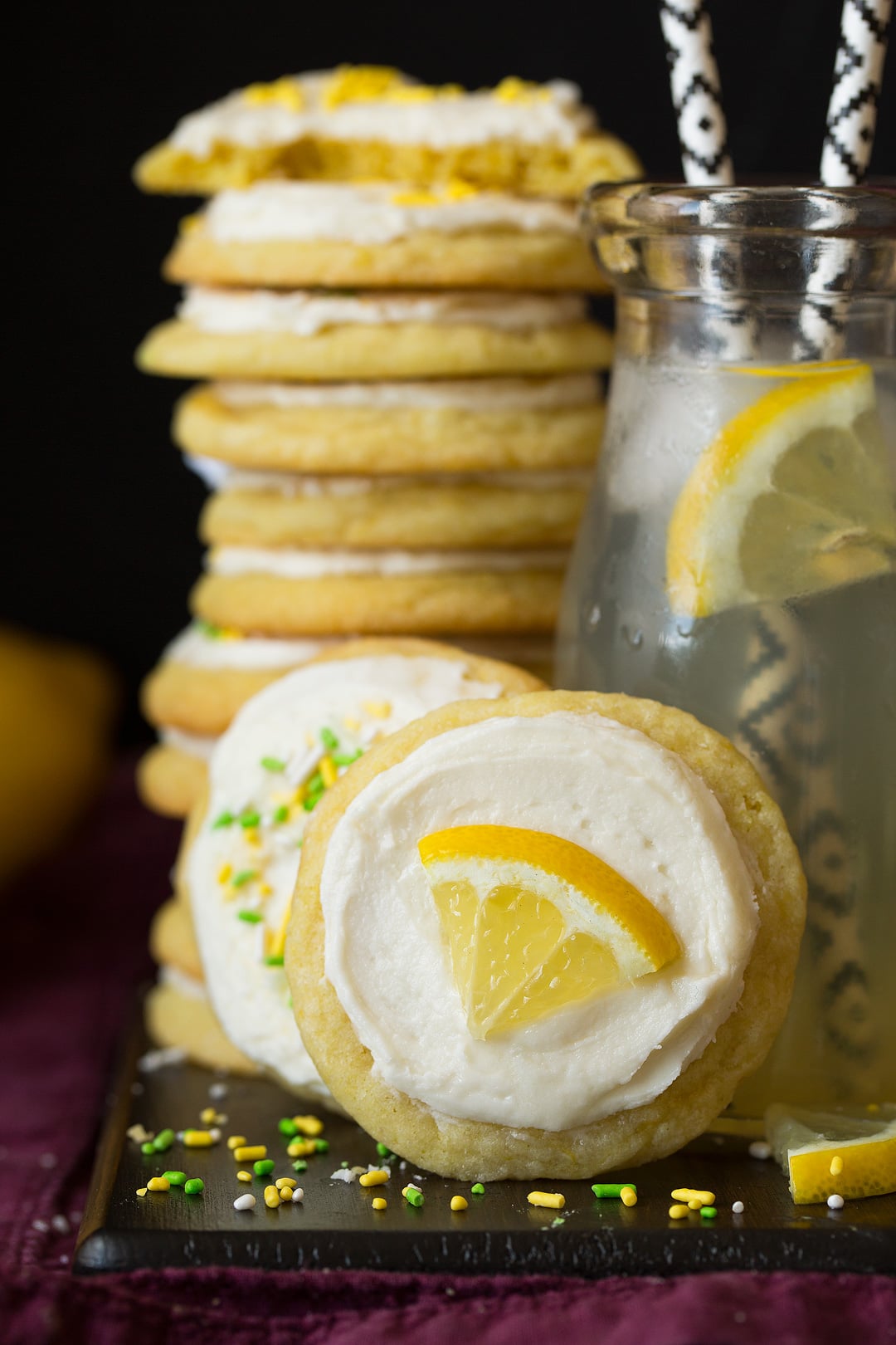 Chewy Lemonade Sugar Cookies