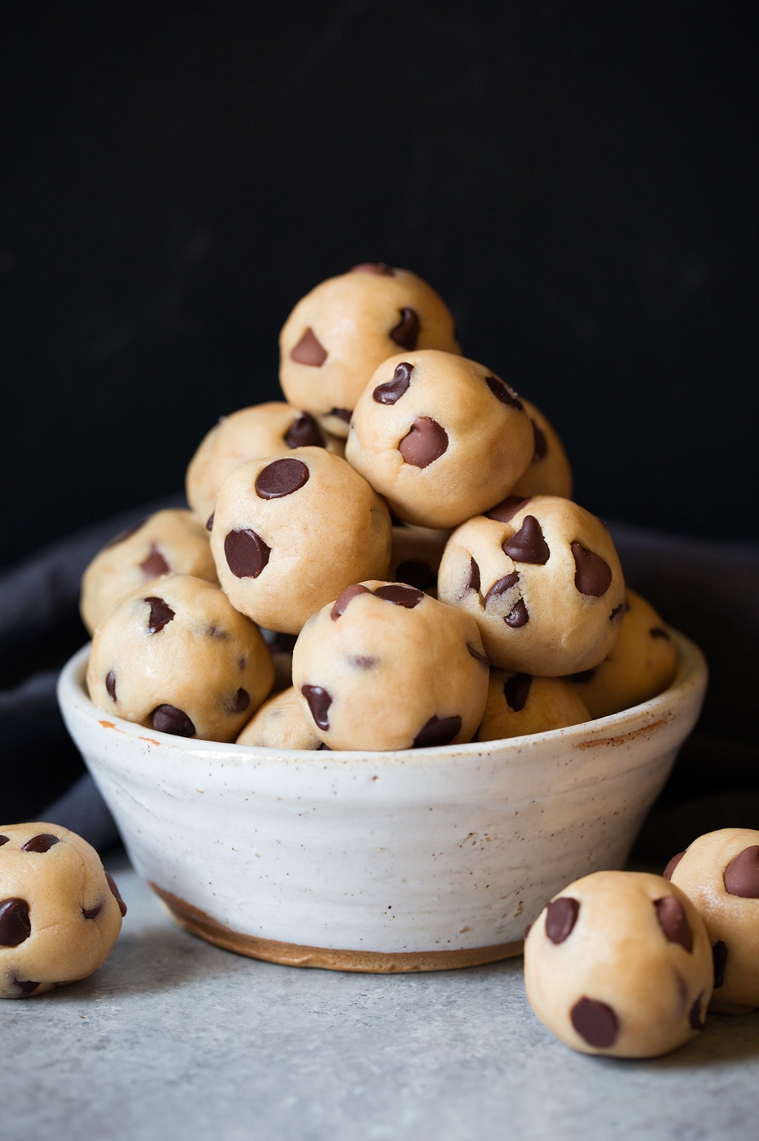 Chocolate Chip Cookie Dough Bites - Cooking Classy