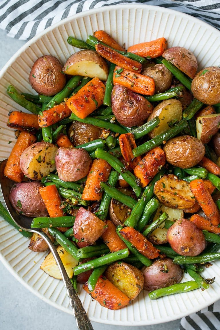 Roasted Vegetables with Garlic and Herbs