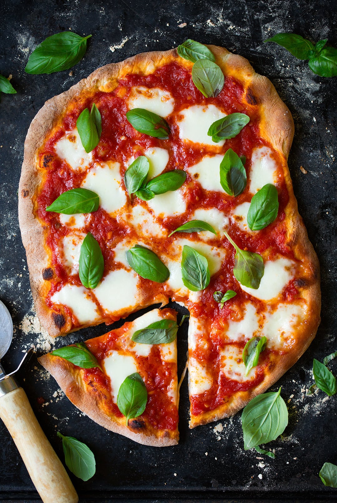 Grilled Margherita Pizza