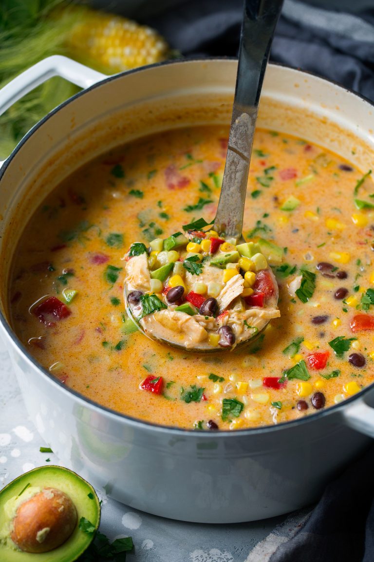 Creamy Mexican Corn Chowder Cooking Classy
