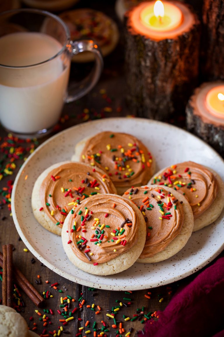 Soft Frosted Maple Cinnamon Sugar Cookies Cooking Classy
