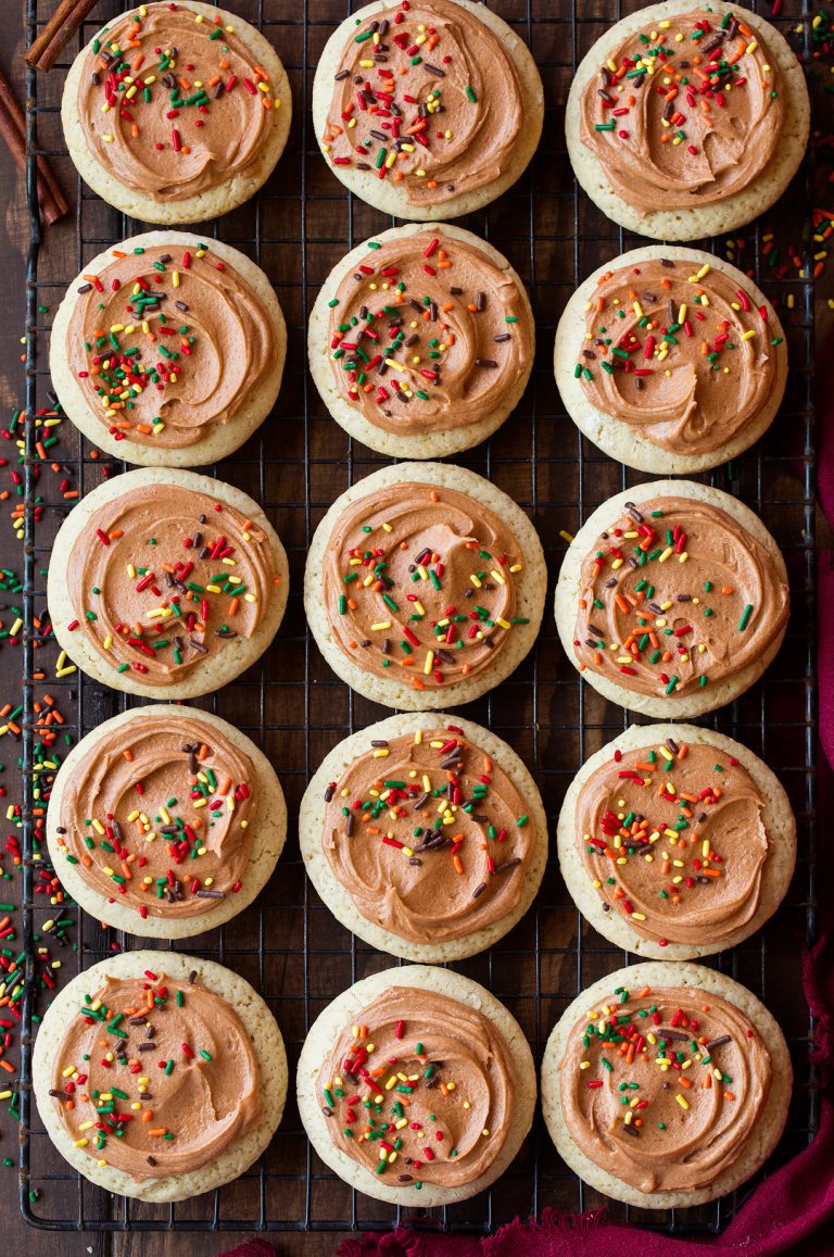 Soft Frosted Maple Cinnamon Sugar Cookies Cooking Classy