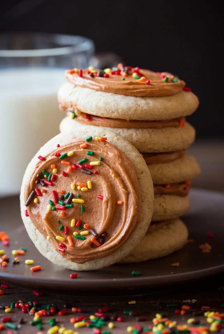 Soft Frosted Maple Cinnamon Sugar Cookies Cooking Classy