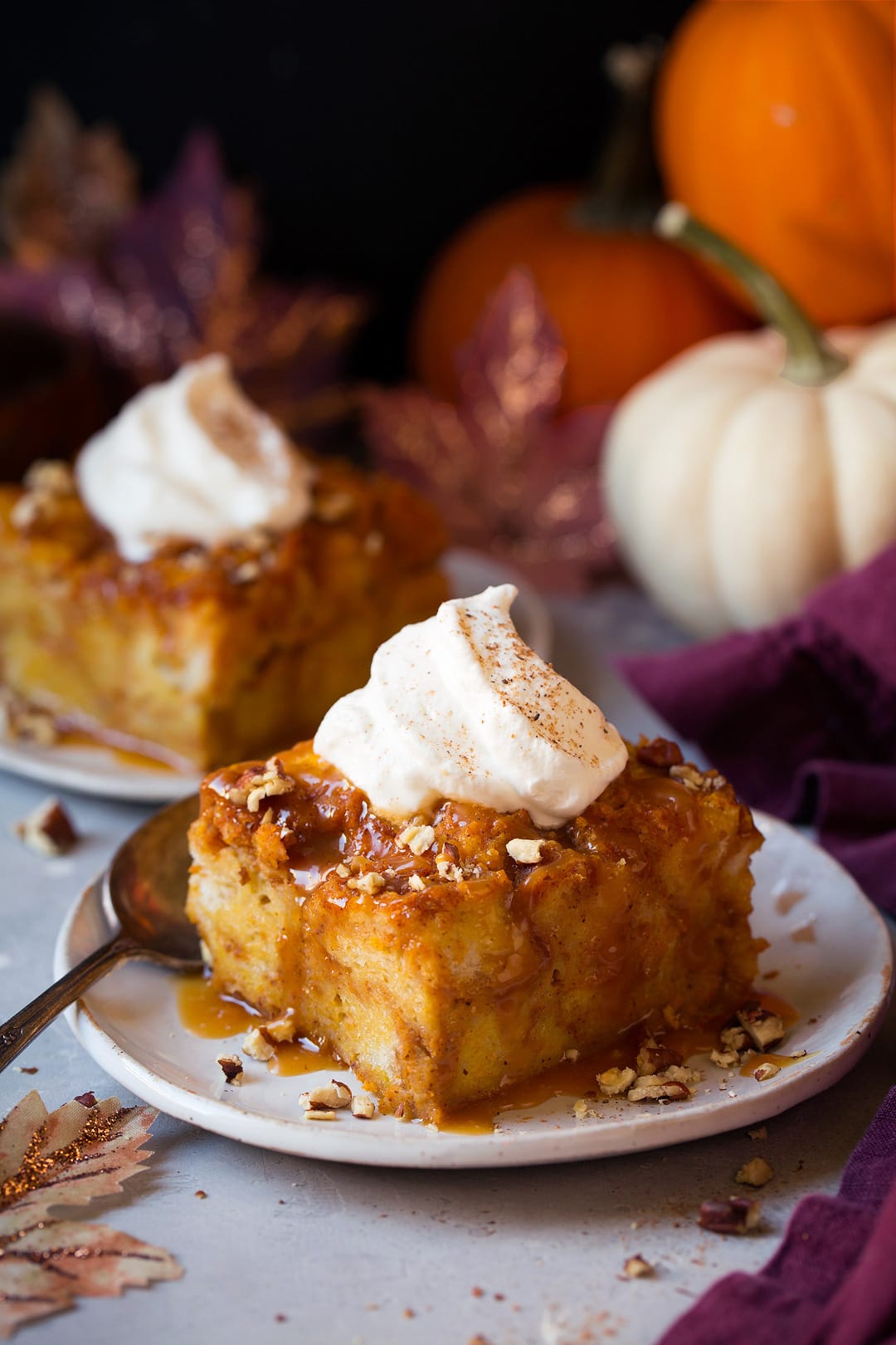 Pumpkin Bread Pudding