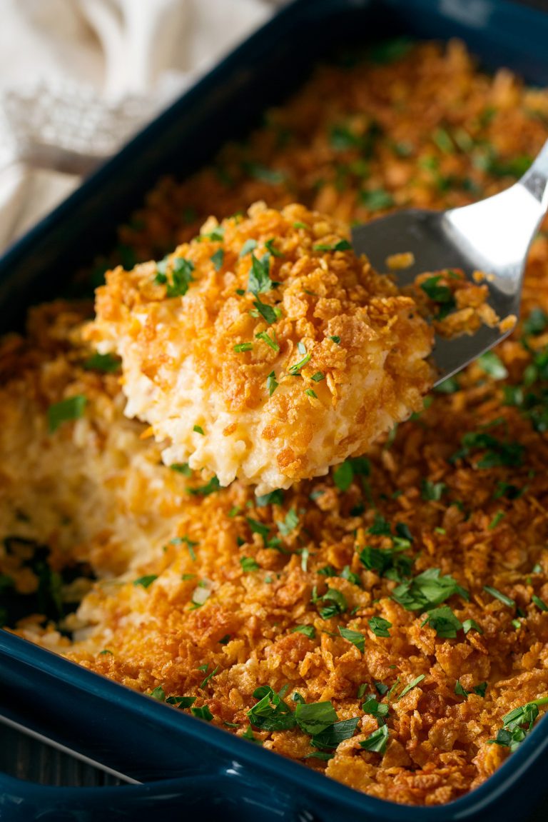 Au Gratin Hash Brown Casserole (AKA Funeral Potatoes) Cooking Classy