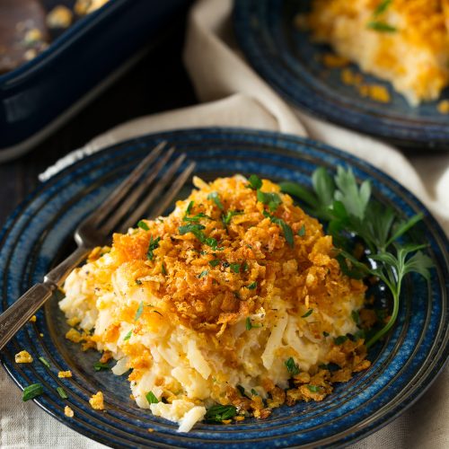 Au Gratin Hash Brown Casserole (AKA Funeral Potatoes) Cooking Classy