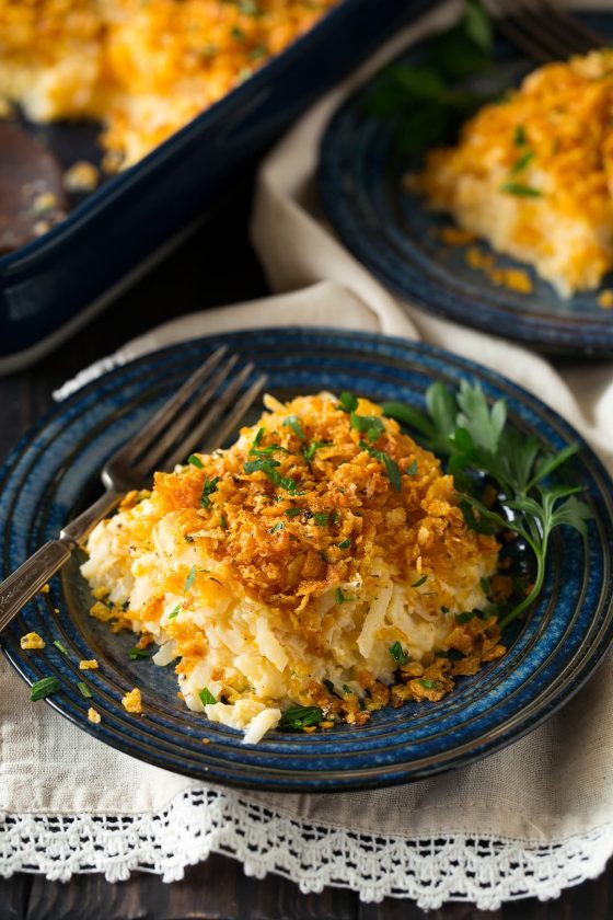 Au Gratin Hash Brown Casserole (AKA Funeral Potatoes) Cooking Classy