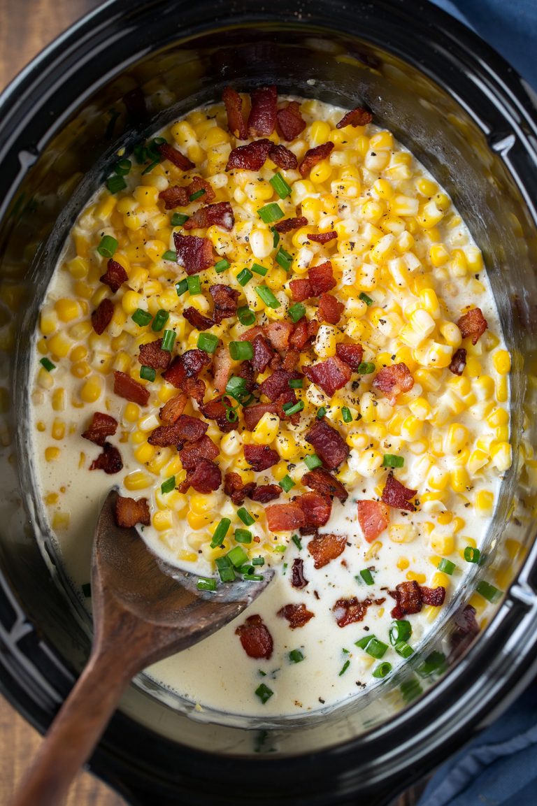 Slow Cooker Creamed Corn Cooking Classy