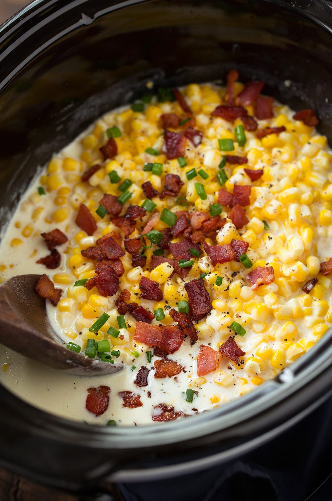 Slow Cooker Creamed Corn - Cooking Classy