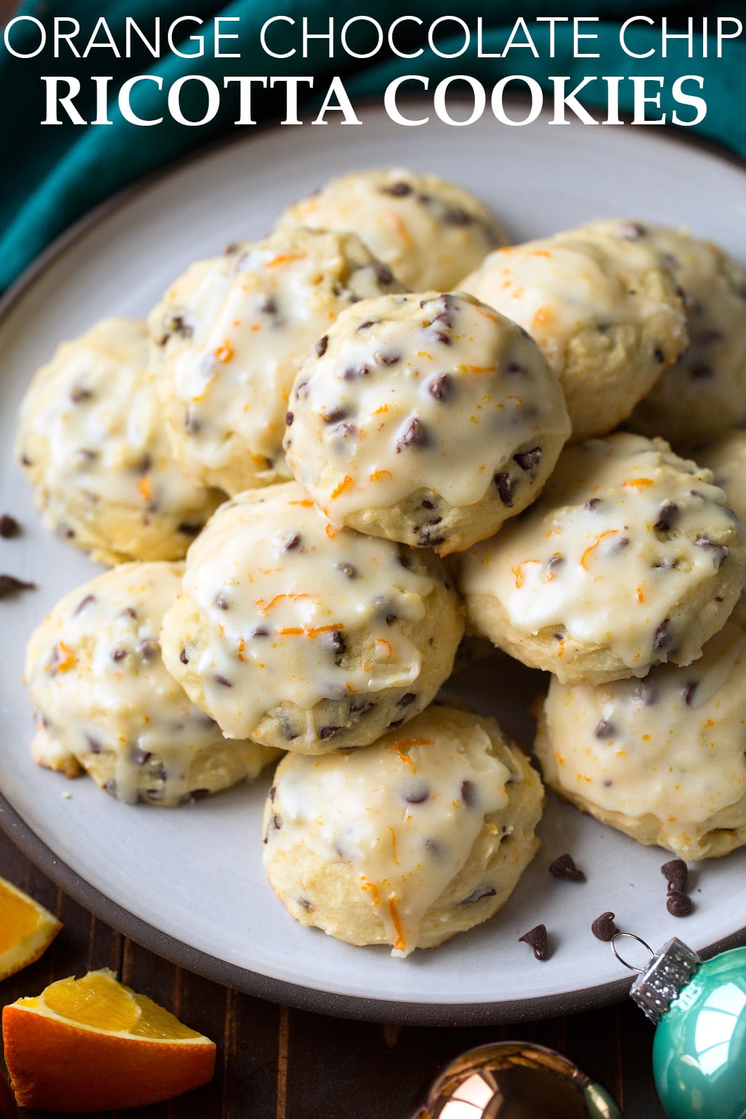 Orange Chocolate Chip Ricotta Cookies Cooking Classy