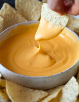 3 Ingredient Queso Cheese Dip
