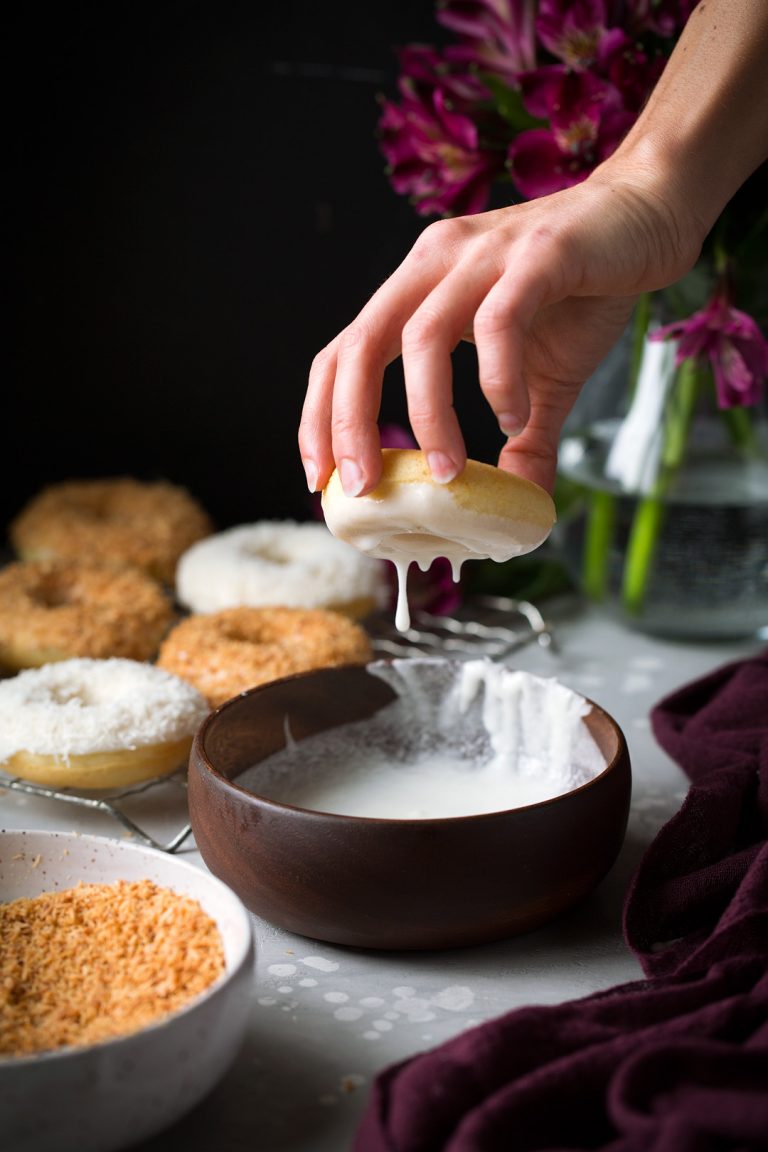 Baked Coconut Donuts Cooking Classy