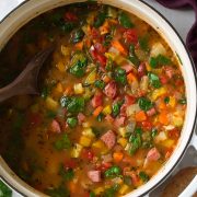 Kielbasa Sausage Vegetable Soup