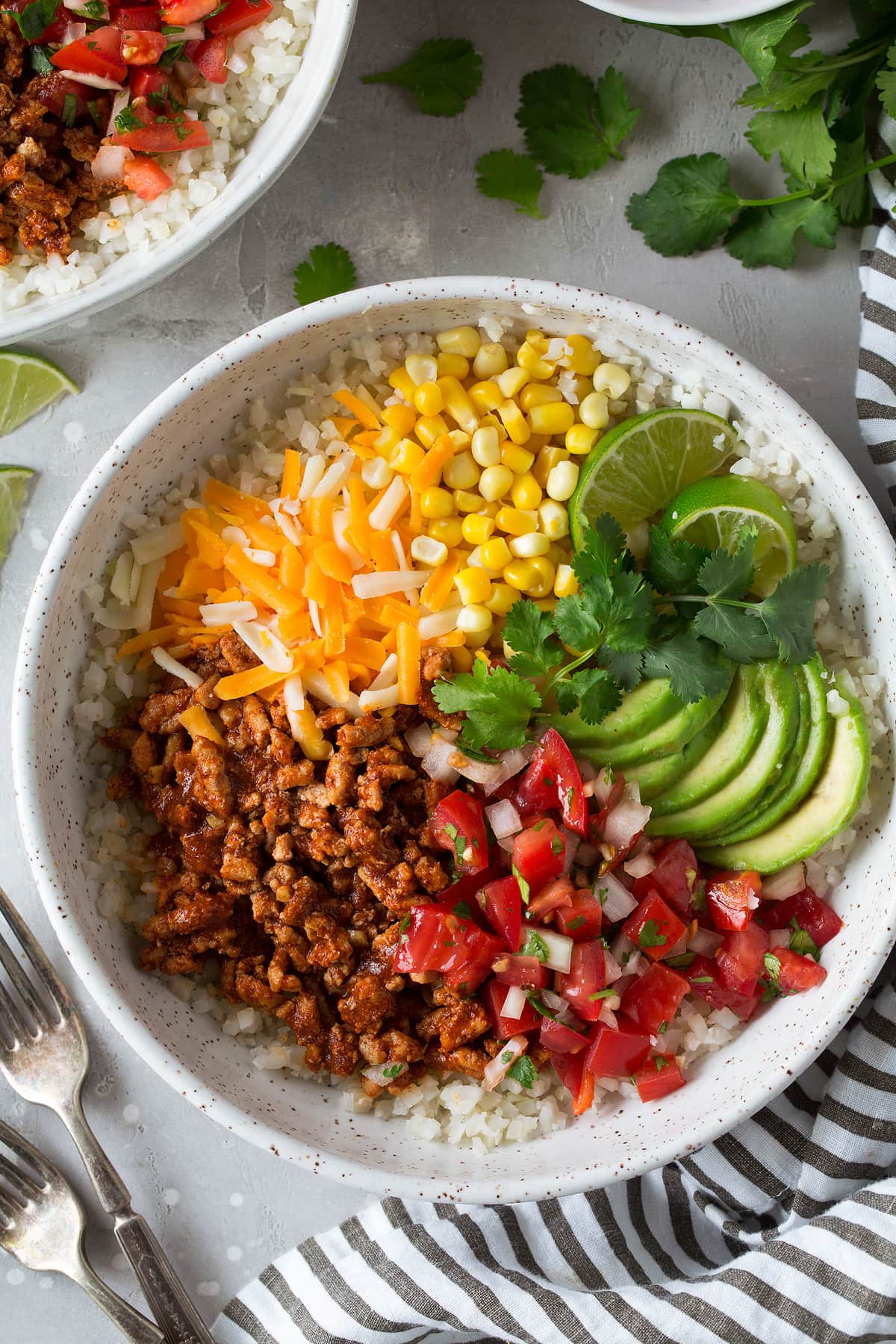 Taco Bowls {Health Veggie Packed Recipe} - Cooking Classy