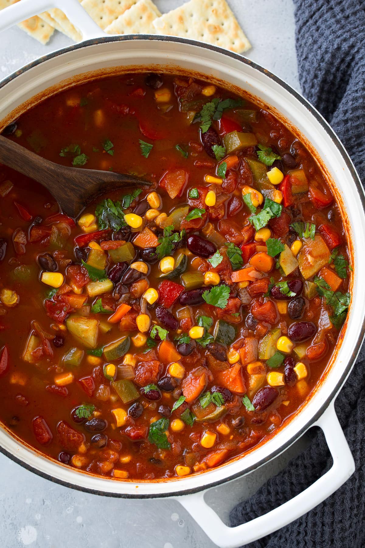 Vegetarian Chili Healthy And Packed With Flavor Cooking Classy