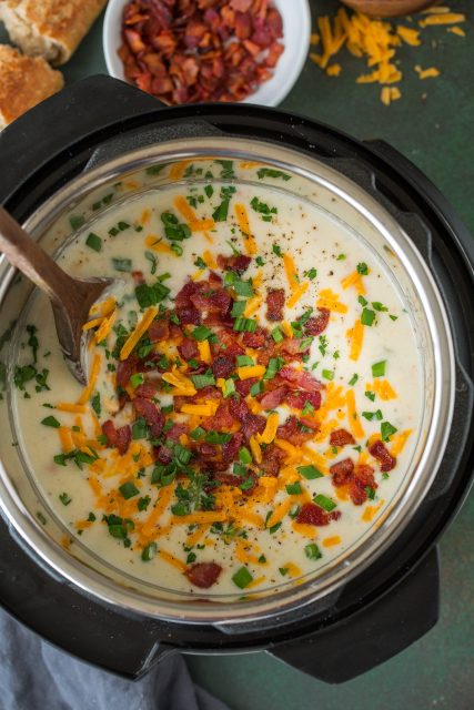 Instant Pot Creamy Potato Soup - Cooking Classy