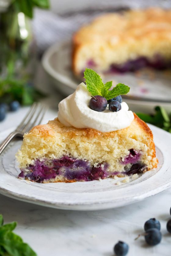 Buttermilk Blueberry Cake {Perfect Summer Dessert!} Cooking Classy