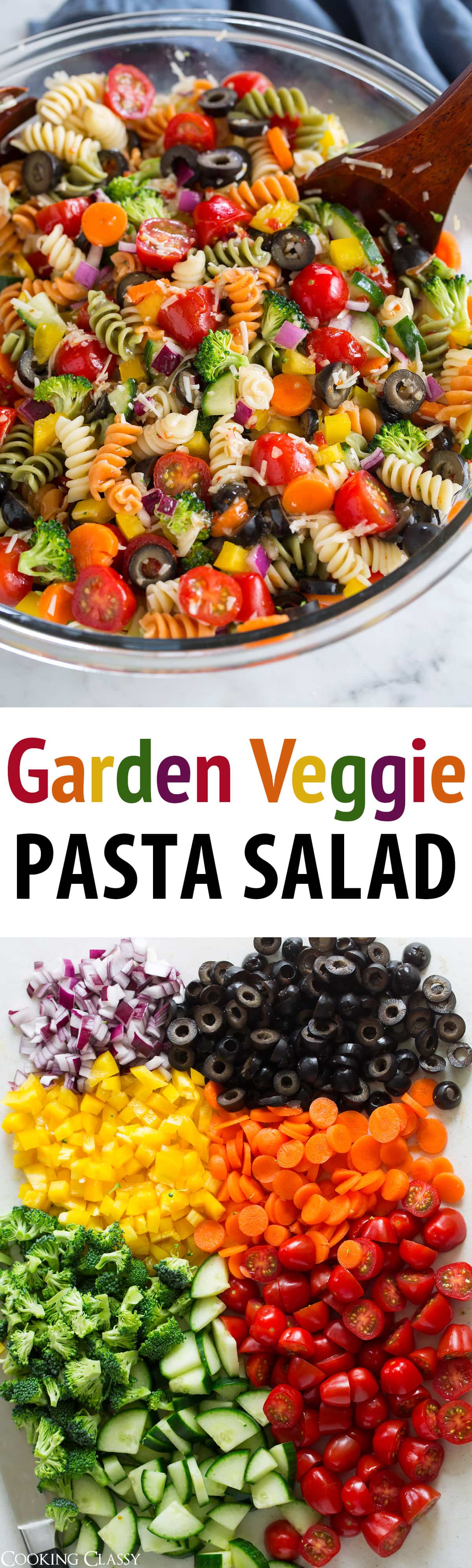 Garden Veggie Pasta Salad