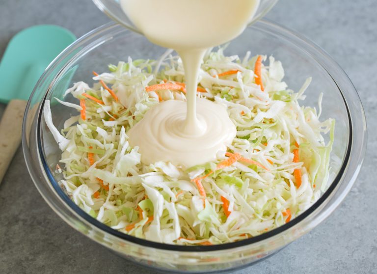 4 ingredient coleslaw recipe cooking classy