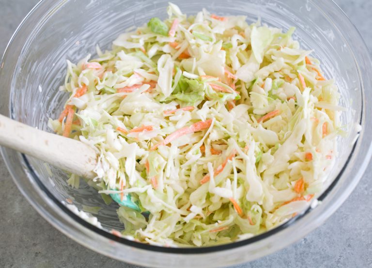 Coleslaw Recipe {Only 4 Ingredients!} Cooking Classy