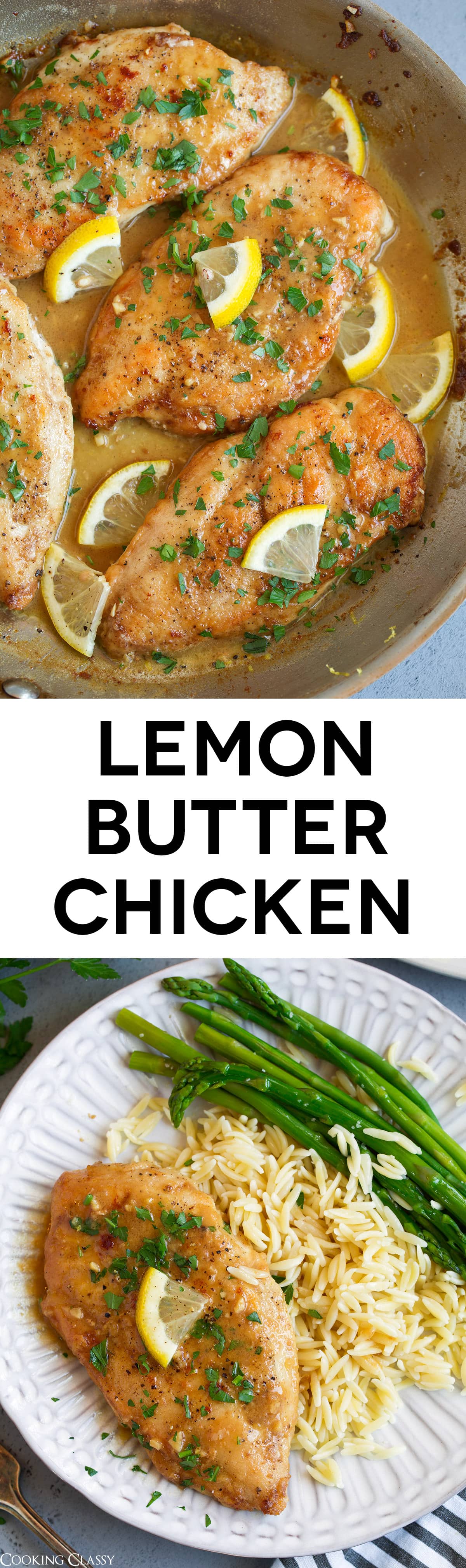 Lemon Butter Chicken / Lemon Butter Chicken Recipe HelloFresh