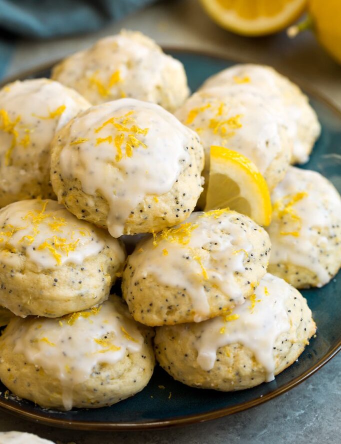 Lemon Crinkle Cookies Cooking Classy