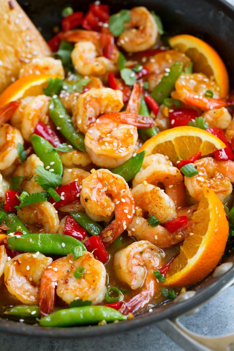 Orange Garlic Shrimp Cooking Classy