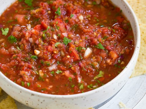 Easy Homemade Salsa Recipe - Cooking Classy