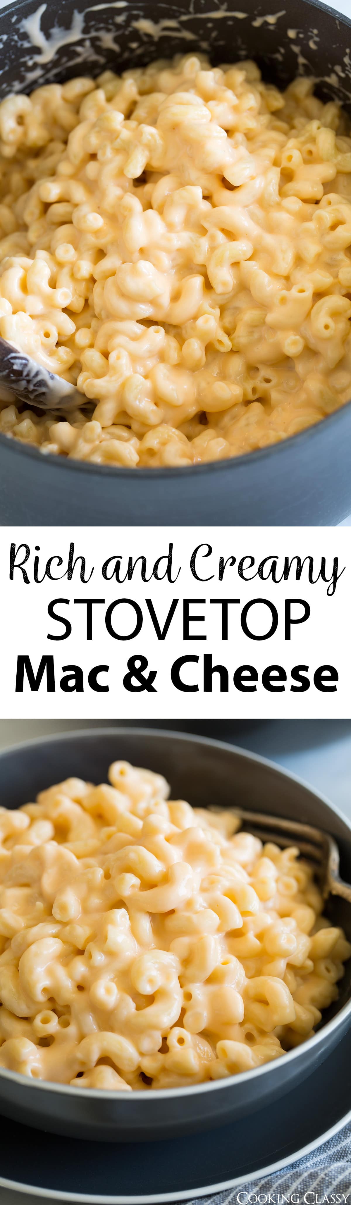 Mac and Cheese (Easy Stovetop Recipe) - Cooking Classy