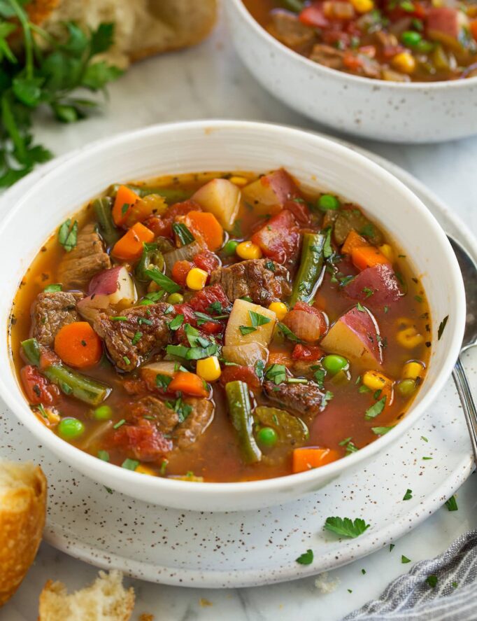 Slow Cooker Beef Stew - Cooking Classy