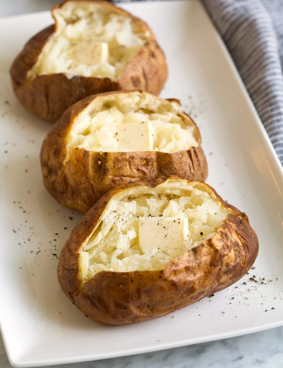 Slow Cooker "Baked" Potatoes Cooking Classy