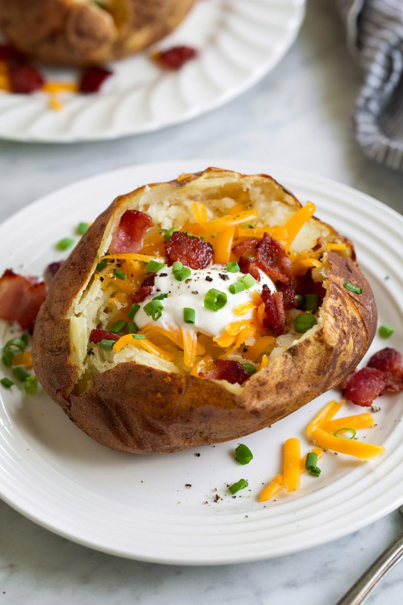 Best Baked Potatoes {Perfect Every Time} - Cooking Classy