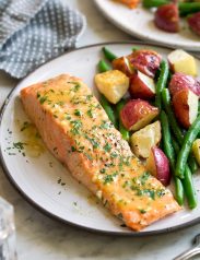 Baked Salmon In Foil With Asparagus Cooking Classy