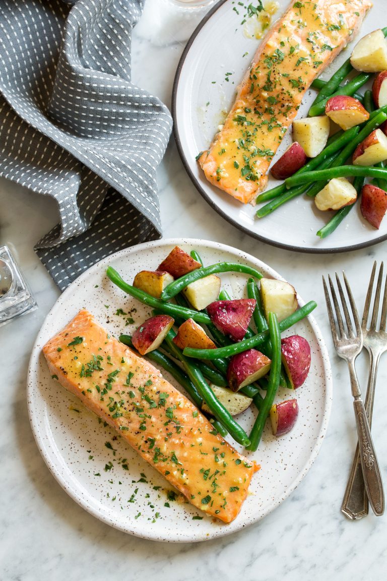 Baked Salmon (with Buttery Honey Mustard Sauce) Cooking Classy