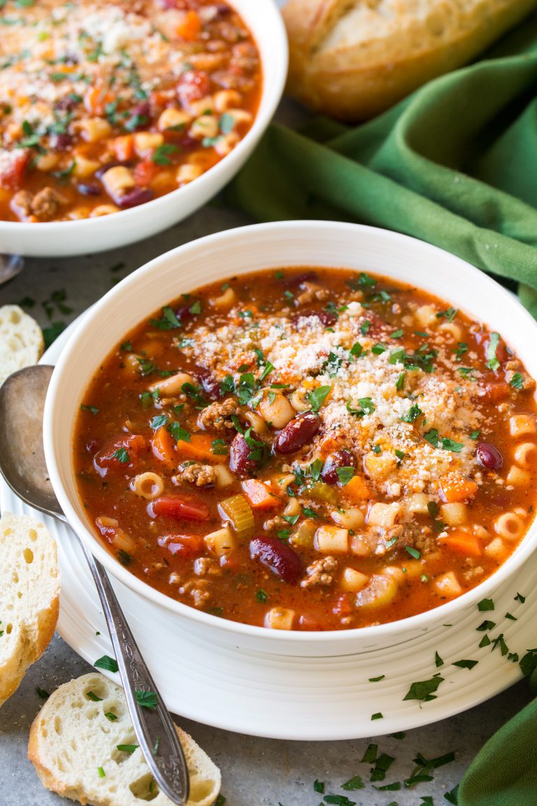 Pasta Fagioli Soup {Better than Olive Garden's!} Cooking Classy