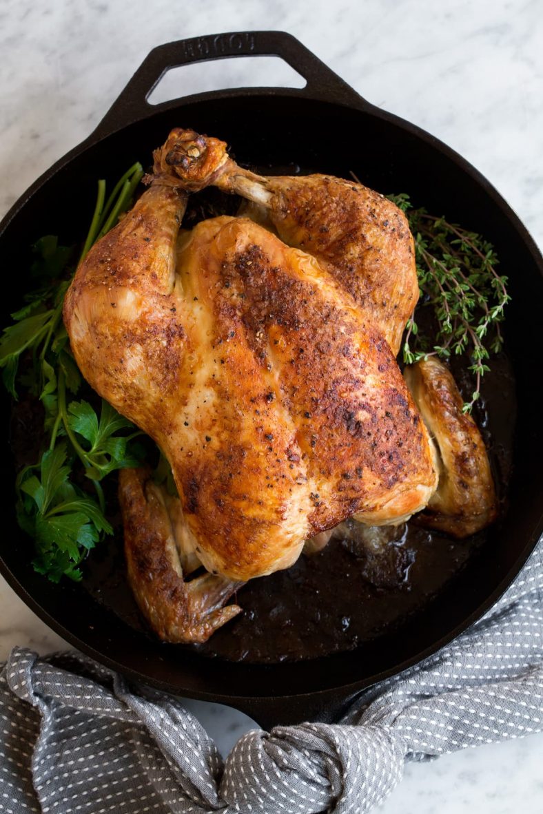 Roast Chicken {and Homemade Chicken Gravy} Cooking Classy