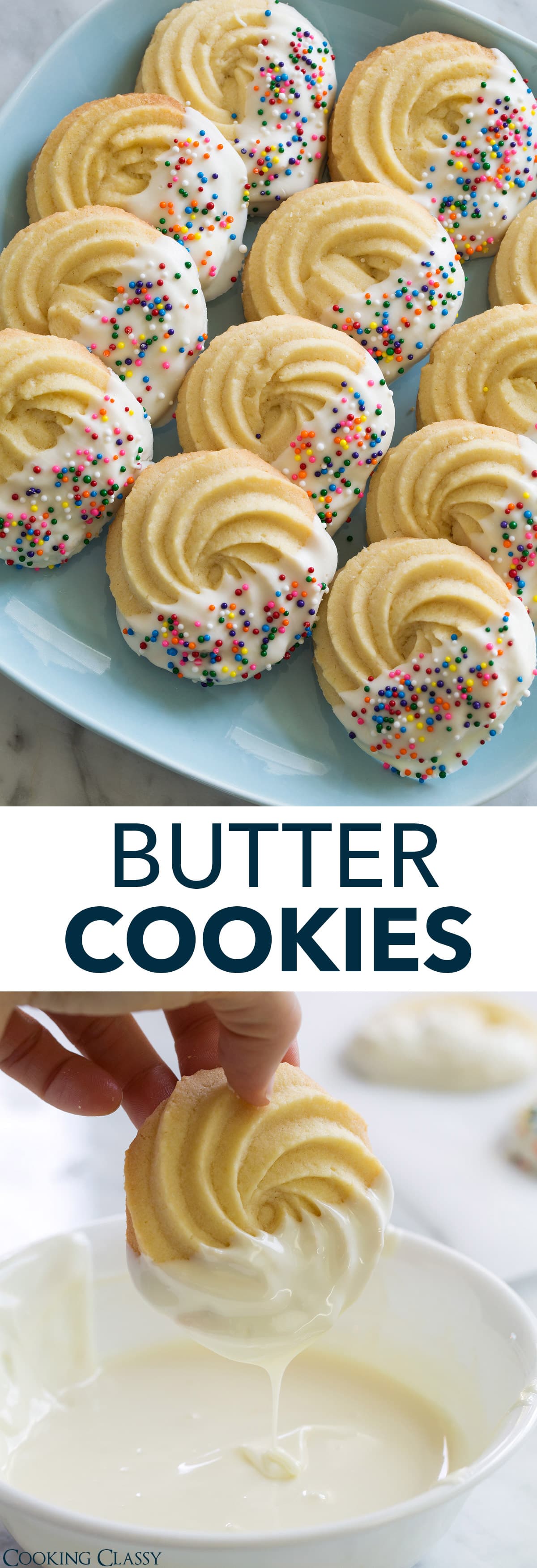 Butter Cookies Cooking Classy