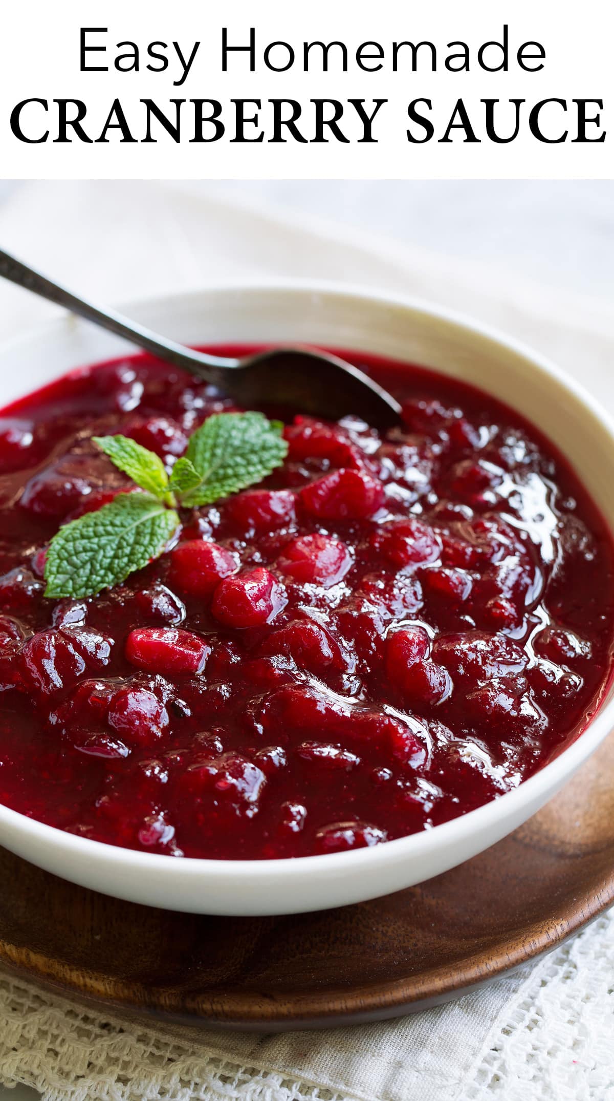 Cranberry Sauce Recipe (Fresh and Easy!) - Cooking Classy