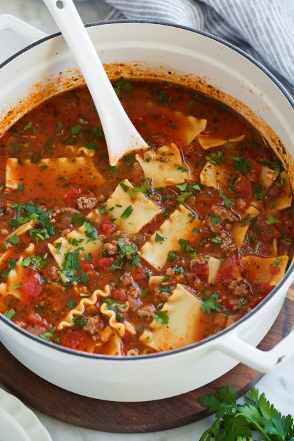 Lasagna Soup Perfected Recipe Cooking Classy