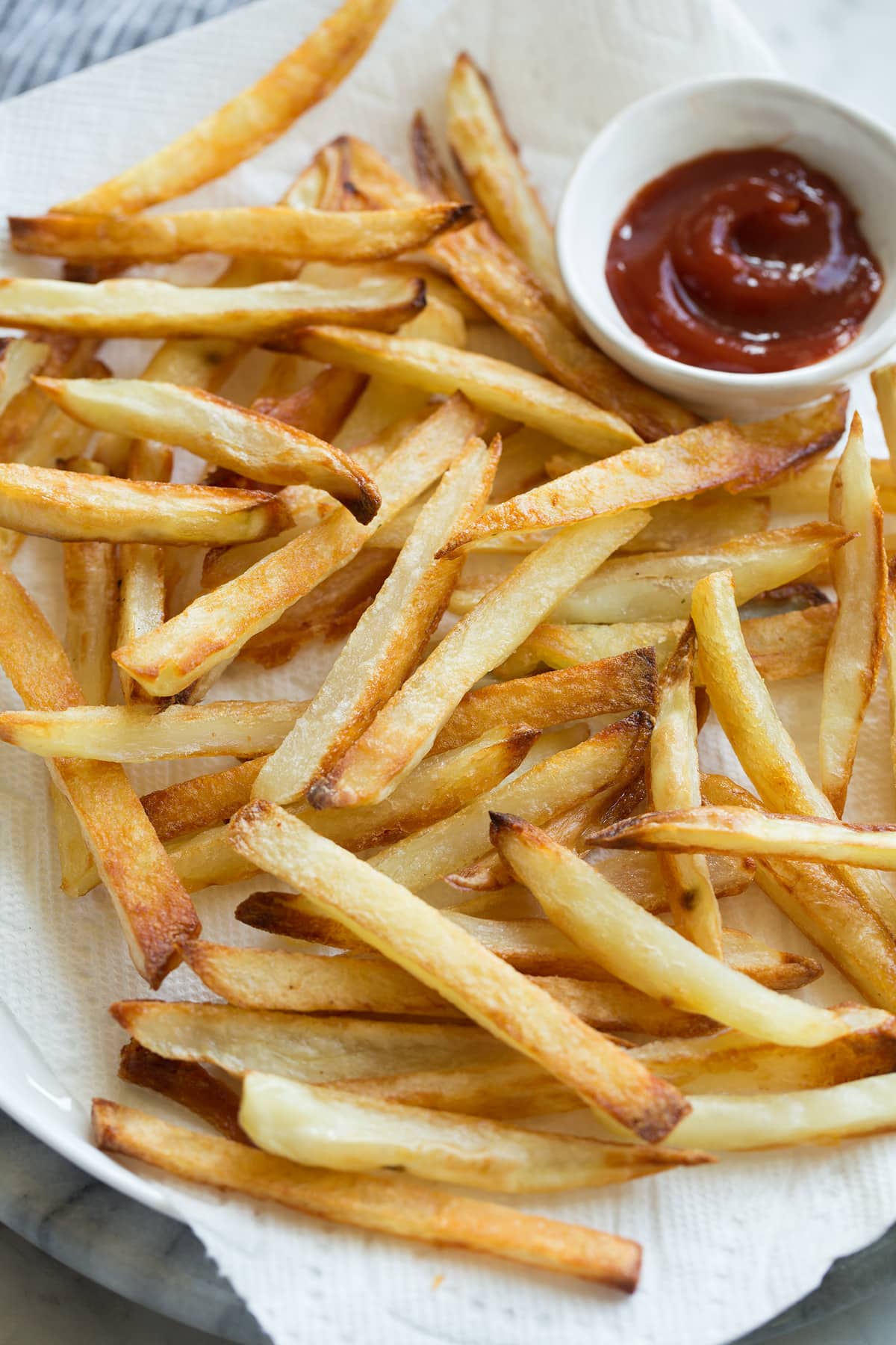 French Fries {Oven Baked} - Cooking Classy
