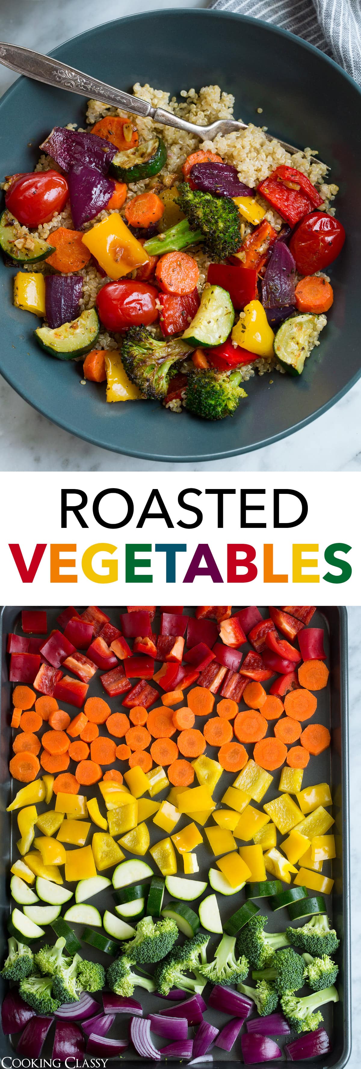 Oven Roasted Vegetables Recipe Cooking Classy
