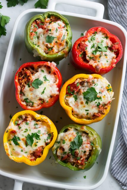 Stuffed Peppers Recipe - Cooking Classy